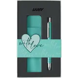 Lamy Tintenroller swift lagoon mit Etui im Set – Special Edition