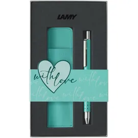 Lamy Tintenroller swift lagoon mit Etui im Set – Special Edition