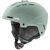 Uvex Stance - robuster Skihelm für Damen und Herren - individuelle Größenanpassung - optimierte Belüftung - Oxid Green matt - 58-62 cm