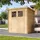 TIMBELA Gartenhaus 2,04 x 2,04 m Natur