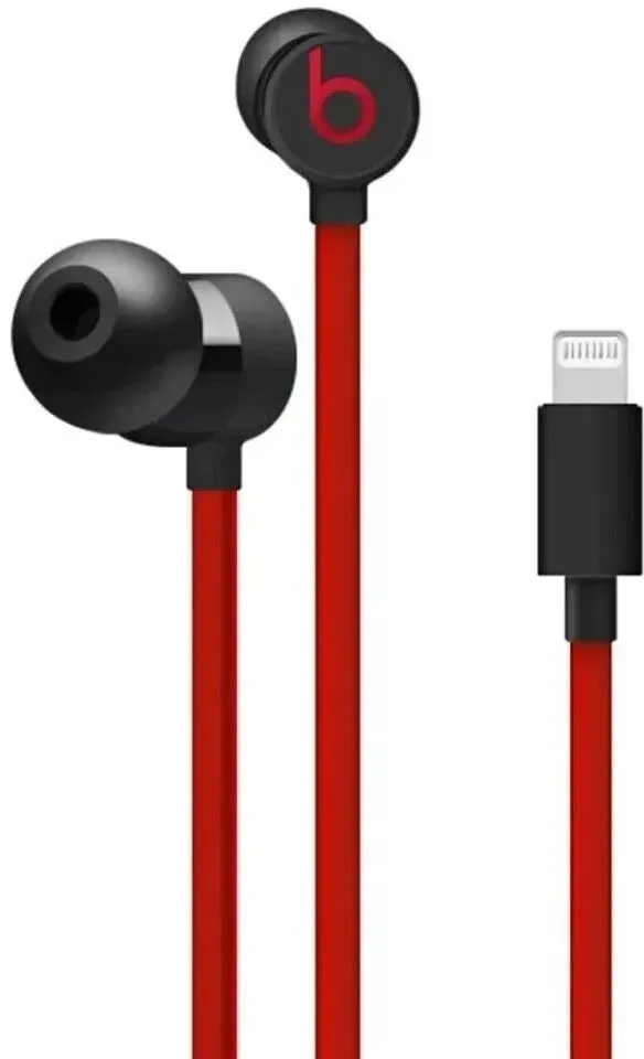 Beats urBeats3 In-Ear Kopfhörer Lightning-Anschluss – Rot Schwarz