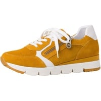 Marco Tozzi Damen by Guido Maria Kretschmer 2-2-83703-26 Veloursleder Sneaker, Saffron Comb, 39 EU - 39 EU