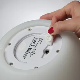 MARELIDA Tischleuchte Weiß