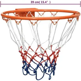vidaXL Basketballring 39 cm Stahl