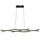 GLOBO Geronimo 1-flg. LED 18 cm rund schwarz