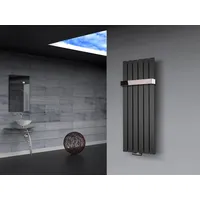 Szagato Designheizkörper Peking 2, 120x47cm 799 W, Moonstone-Grau, 1