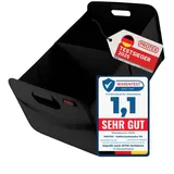 PROTEX Kofferraum Organizer [Testsieger 2025] 44L Auto Kofferraumtasche | Organizer Auto | Faltbare, stabile und wasserdichte Kofferraumtasche (schwarz)