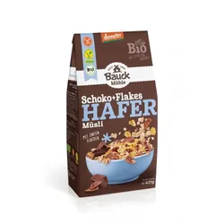 Bauckhof Hafer Müsli Schoko+Flakes demeter 425g