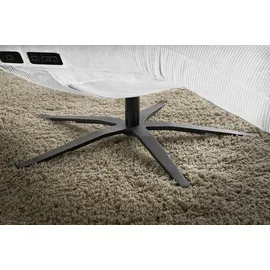 KAWOLA Relaxliege LETICIA Polyester 0 x 0 x 0 cm Weiß mit Nackenkissen
