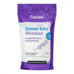 Epsom Salz Relaxbad mit Lavendel