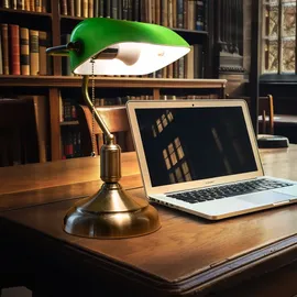 V-Tac Bankerlampe Grün