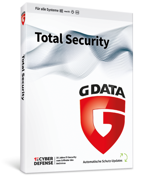 G DATA Total Security 2024 - 1 PC / 1 Jahr