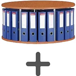 Drehbare Aktenregale - Ersatzboden - Kirsche
