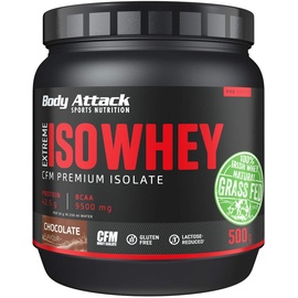 Body Attack Extreme ISO Whey Professional Chocolate Pulver 500 g