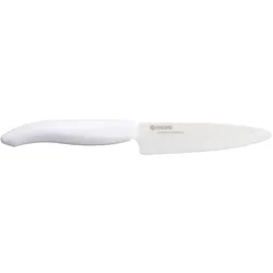 Allzweckmesser KYOCERA "GEN", weiß (weiß, weiß), Gesamtlänge 22cm Klingenlänge 11cm, Keramik, Kochmesser, extrem scharfe Hochleistungskeramik-Klinge, Klinge 11 cm