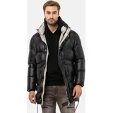 Cipo & Baxx Winterjacke schwarz S