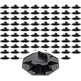 XPOtool Stelzlager Set 80 Stück 18-28 mm schwarz