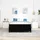 vidaXL Boxspringbett 140 x 200 cm Schwarz