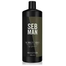 Sebastian Professional Sebastian Multitasker for Men 3-in-1 Hair, Beard and Body Shampoo 1000 ml