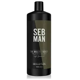 Sebastian Professional Sebastian Multitasker for Men 3-in-1 Hair, Beard and Body Shampoo 1000 ml