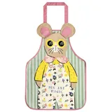 Ulster Weavers Kochschürze Maisy Mouse, (1-tlg), Baumwolle mit PVC-Überzug ca.42x57cm Kinderschürze Bastel-/Malschürze bunt