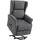Homcom Fernsehsessel mit Aufstehhilfe Leinenoptik 94 x 111 x 74 cm Grau elektrisch