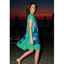 Betty Barclay Plisseekleid Kurzarm Grün 40