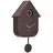 Karlsson Modern Cuckoo 21,5 cm 21.5x8.5x41 braun