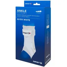 Zamst A2-dx Rechte Knöchelstütze - White - M