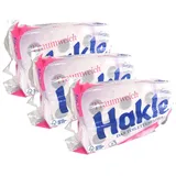 HAKLE Toilettenpapier Toilettenpapier "Traumweich" weiß 4-lagig Sparset á 8 Rollen Klopapier (24-St), weiche Zusammensetzung weiß