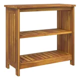vidaXL Pflanztisch Garten-Schrank mit Regal 75 x 35 x 70 cm