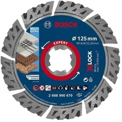 BOSCH Trennscheibe »EXPERT MultiMaterial X-LOCK«