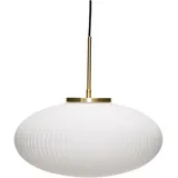 Hübsch Serene 1-flg. Ø 40 cm oval weiß