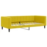 vidaXL Tagesbett Gelb 90x200 cm Samt