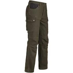 Hubertus Herren-Canvas-Sommer-Jagdhose, oliv, 62