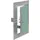 Wiltec Revisionsklappe Aluminium 20 x 30 cm mit 12,5 mm Gipskartoneinlage Grau