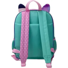 gabby's dollhouse Gabbys Dollhouse Kinder Rucksack 35cm mit magnetischem Deckel - Blau