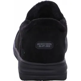 SKECHERS Herren Hausschuh, Black Microfiber, 42.5 EU
