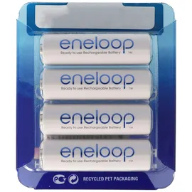 Panasonic 12er Panasonic eneloop Standard AA, Mignon Akkus, neueste Generation, max. 2000mAh, 2100 Ladezyklen mit AccuCell BOX10 Aktion 10+2 Gratis !