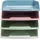 Exacompta 111303SETD 4 Briefablagen Combo Styli Autentik Farben sortiert