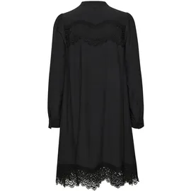 Culture Kleid Blusenkleid Schwarz XS