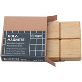 Sigel Magnete braun 3,3 x 3,3 x 0,9 cm