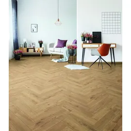 Kronoflooring Krono Original Laminat 8 mm Fischgrät Sundance Oak