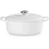 Le Creuset Signature Bräter 29 cm oval weiß