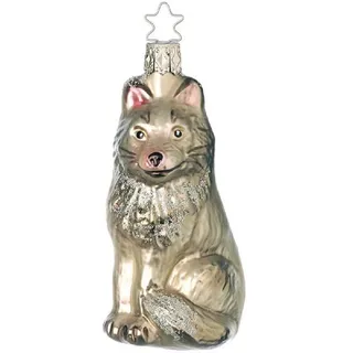 INGE-GLAS Christbaumschmuck Wolf