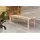 VCM Gartentisch 90 x 180 x 75 cm Braun