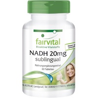 Fairvital NADH 20 mg Sublingual Tabletten 60 St.