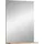 WELLTIME Badspiegel WELLTIME "SIENA, Breite 60cm, 1 Ablageboden, hochwertiges Spiegelglas", braun (eiche sonoma hell nb, spiegelglas), B:60cm H:79cm T:18cm, Holzwerkstoff, Spiegelglas, Spiegel, Badspiegel, in verschiedenen Farben erhältlich, Badmöbel, Spiegel, 