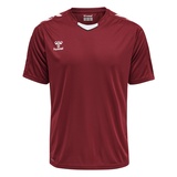 hummel Hmlcore XK Poly Jersey S/S T Shirt, Braun, L