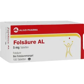 Aliud Folsäure AL 5 mg Tabletten 100 St.
